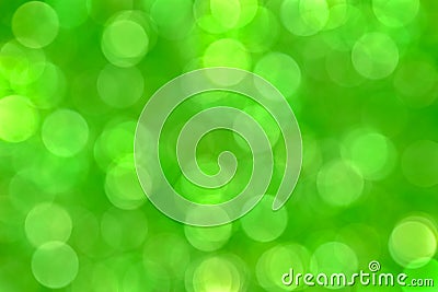 Green blur bokeh background, wallpaper Stock Photo