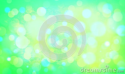 Green bokeh background for seasonal, holidays, celebrations and various design works Stock Photo