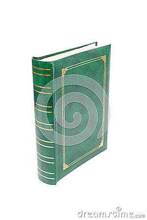 Green book Stock Photo
