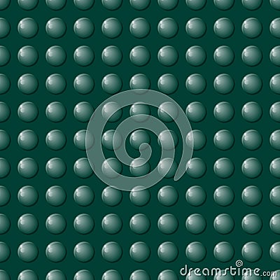 Green Bubble Background Vector Illustration