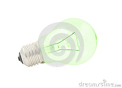 Green bulb Stock Photo