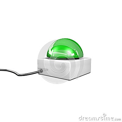 Green button Stock Photo