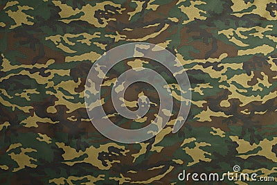 Green Camouflage pattern Stock Photo