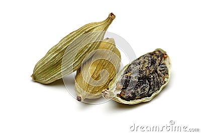 Green cardamom Stock Photo