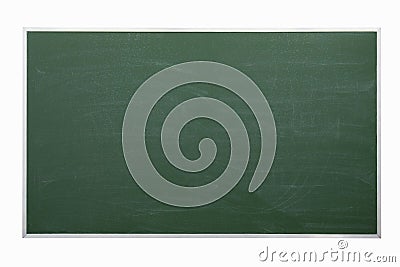 Green chalkboard Stock Photo