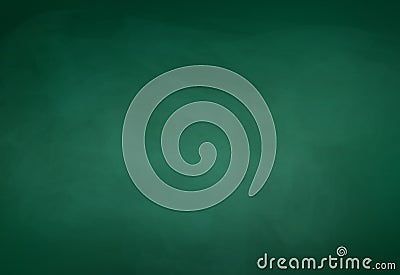 Green chalkboard background Vector Illustration