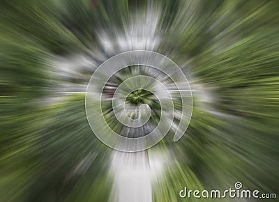 abstract radial speed motion blur background Stock Photo