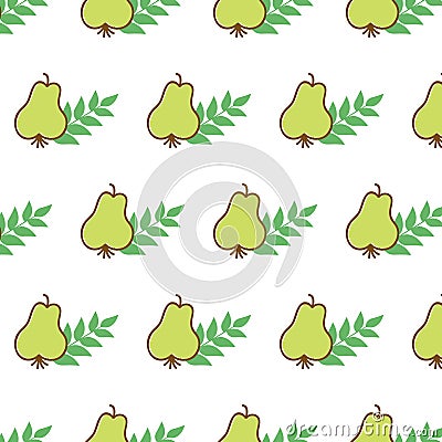 Green color Apple Vector Background Stock Photo