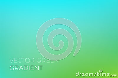 Green color gradient background vector backdrop design template eco nature ecology Vector Illustration