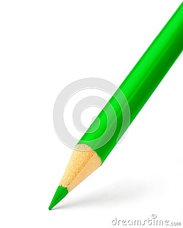 Green Color Pencil Stock Photos - Image: 4682053