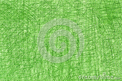 Green crayon drawings on white background texture Stock Photo