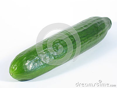 Green Cucumber Stock Photo