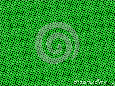 Green dotted pattern Stock Photo