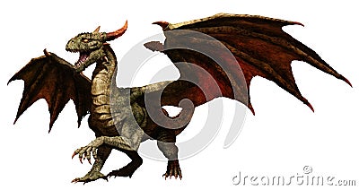 Green dragon Stock Photo