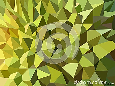 Green Durian peel low poly abstract background vector design Vector Illustration