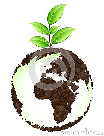 Green earth concept Vector Illustration