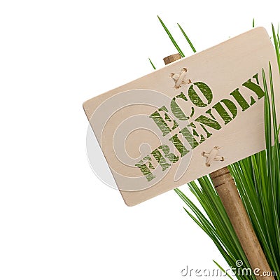 Green eco friendly Stock Photo