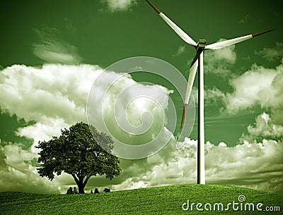 Green ecology Stock Photo