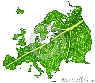 Green Europe Stock Photo
