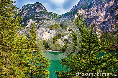 Green expanse of water Stock Photo