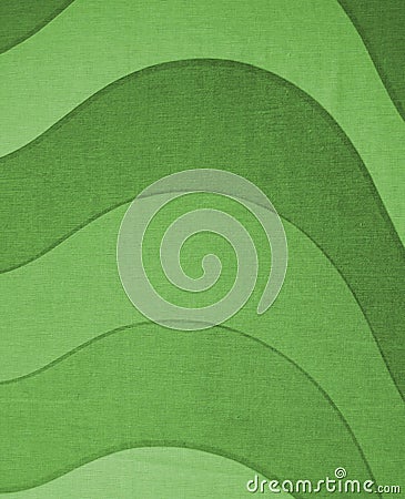 Green fabric Stock Photo