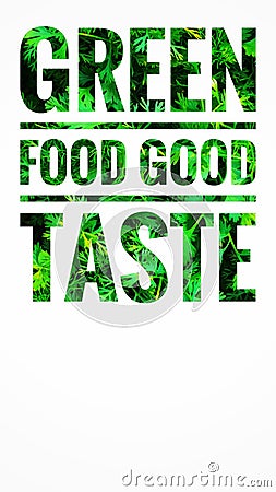 Green food good taste Stock Photo