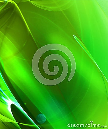 Green fractal Stock Photo