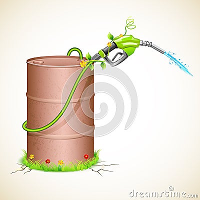 Green Fuel Vector Illustration