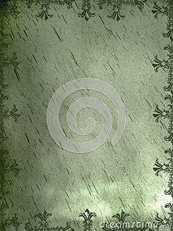 Green gothic medieval grunge Stock Photo