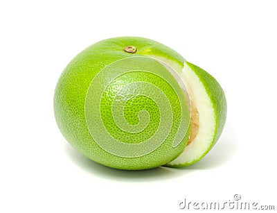 Green Grapefruit (Jaffa Sweetie) Stock Photo