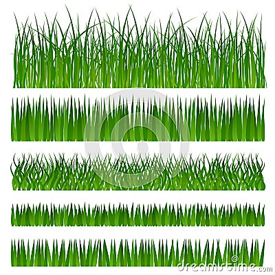 Green grass Vector Illustration