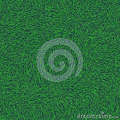 Green grass. Textured vector background Vector Illustration