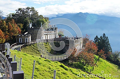 Green grassland Stock Photo