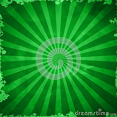 Green Grunge Background Texture Vector Illustration