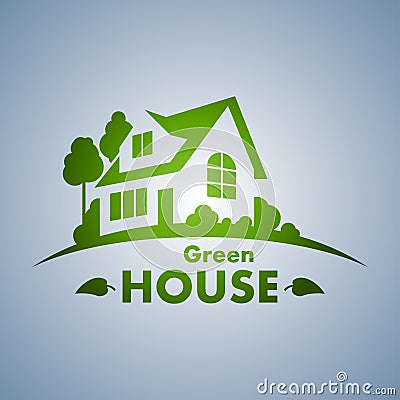 Green House Stock Photo