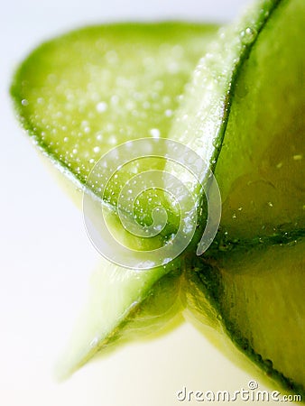 Green ice Stock Photo