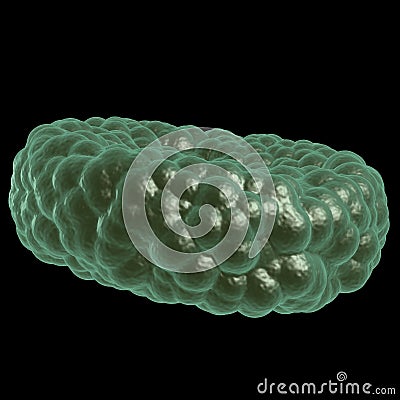 Green illness blood cell Stock Photo