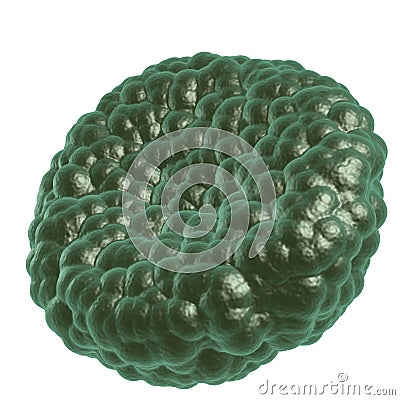 Green illness blood cell Stock Photo