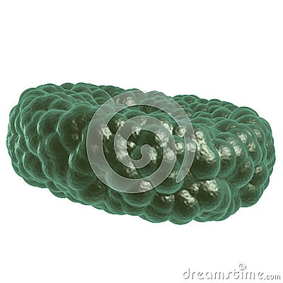 Green illness blood cell Stock Photo