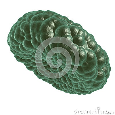 Green illness blood cell Stock Photo