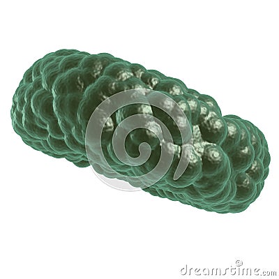 Green illness blood cell Stock Photo