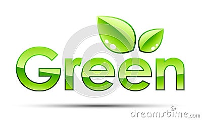 Green illustration Vector Illustration