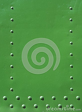 Green industrial frame Stock Photo