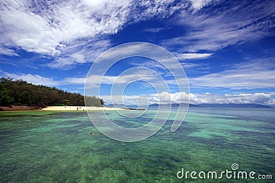 Green Island Cairns Stock Photo