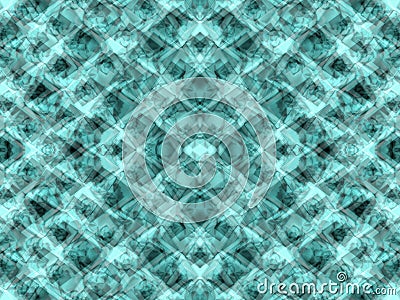 Green kaleidoscope Stock Photo