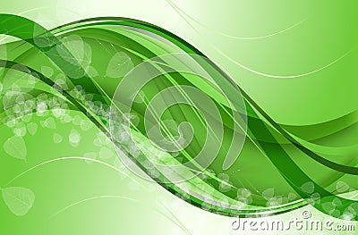 Green Leafs Background Stock Photo