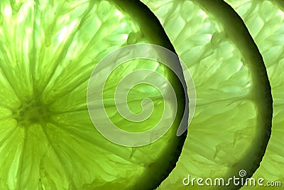 Green lime Stock Photo