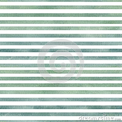 Green lines watercolor digital paper. Seamless pattern for modern graphics, scrapbooking, diy. Cartoon Illustration