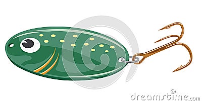 Green lure Stock Photo