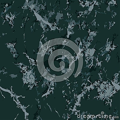 Green marble seamless texture Vector Illustration